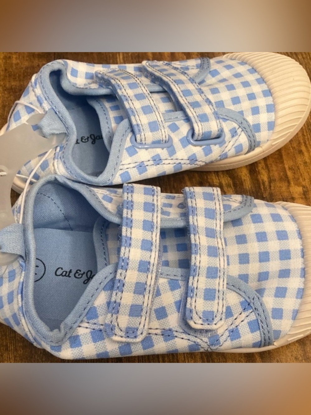 Toddler Parker Sneakers - Cat & Jack™ Blue Size 11T New - Picture 3 of 5